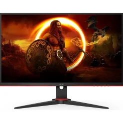 Sale AOC 27" 240 Hz LED Gaming Monitor, Red/Black (27G2Z)