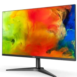 New AOC 24B1H 24" LCD Monitor, Black