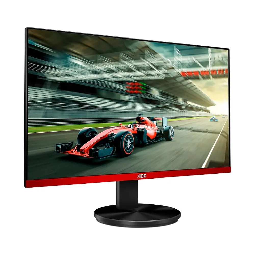 Clearance AOC G90 24" LED Monitor, Black/Red (G2490VX)