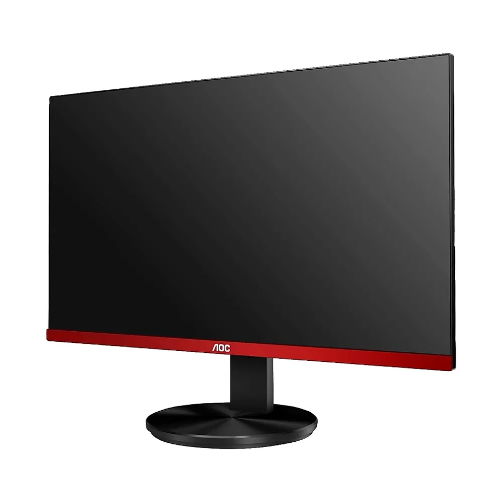 Clearance AOC G90 24" LED Monitor, Black/Red (G2490VX)