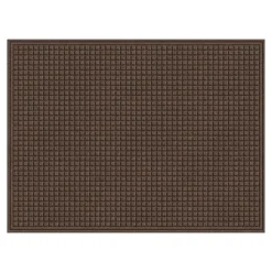 Apache Mills Ecomat Squares Entrance Mat, 48" x 36", Walnut (60-880-2123)