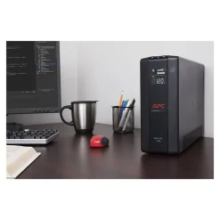 APC Back UPS Pro 1350VA 10-Outlet Battery Backup and Surge Protector, Black (BX1350M)