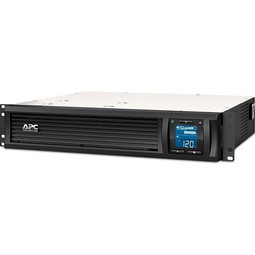 APC Smart-UPS 1440VA 6-Outlet UPS, Black (SMC1500-2UC)