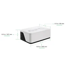 APC UPS Battery Backup, 700VA UPS with 4 Backup Battery Outlets, USB Type-C, White (BE700G3)