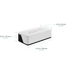 APC UPS Battery Backup, 900VA UPS with 6 Backup Battery Outlets, USB Type-C, White (BE900G3)