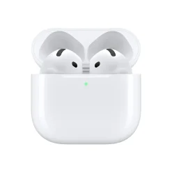 AirPods 4 Wireless Ambient Sound Earbuds with USB-C Charging Case, 4th Generation, Bluetooth, White (MXP63LL/A)<Apple Online