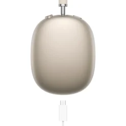 AirPods Max Wireless Active Noise Canceling Over-Ear Headset, USB-C, Bluetooth, Orange (MWW73AM/A)<Apple Best