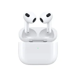 AirPods (3rd Generation) Bluetooth Earbuds with Magsafe Charging Case, White (MME73AM/A)<Apple New