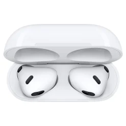 AirPods (3rd Generation) Bluetooth Earbuds with Magsafe Charging Case, White (MME73AM/A)<Apple New