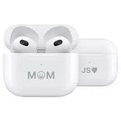 AirPods (3rd Generation) Bluetooth Earbuds with Magsafe Charging Case, White (MME73AM/A)<Apple New