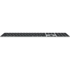 Sale Apple Magic Keyboard with Touch ID and Numeric Keypad for Mac, Silver/Black (MXK83LL/A)