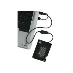 Sale Apricorn Aegis Fortress 2TB USB 3.0 External Hard Drive, Black (A25-3PL256-2000F)