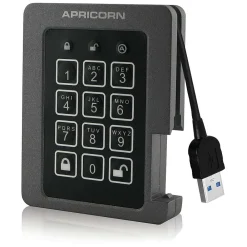 Hot Apricorn Aegis Padlock ASSD-3PL256-2TBF 2 TB 2.5" Internal Solid State Drive, TAA Compliant