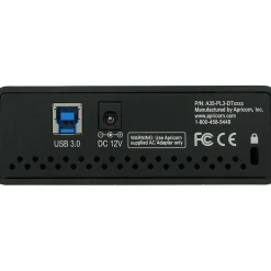 Outlet Apricorn Aegis Padlock DT 10TB USB 3.0 External Hard Drive, Black (ADT-3PL256F-10TB)