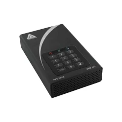 Apricorn Aegis Padlock DT 2TB USB 3.0/USB 2.0 External Hard Drive, Black (ADT-3PL256F-2000)