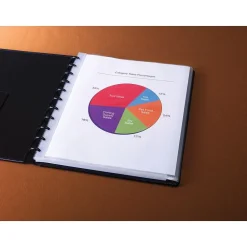 Sheet Protectors|Staples Arc Notebook Top Loading Sheet Protectors, Heavyweight, 8-1/2" x 11", Clear, Letter-size, 3.3 mil, 25/Pack (22997STP)