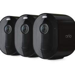 Arlo Pro 5S 2K Wireless Security Camera, 3 Pack, Black (VMC4360B-100NAS)