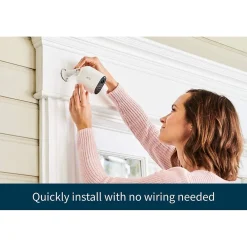 Arlo VMC2030-100NAS Essential Wireless Indoor/Outdoor HD Security Camera, White