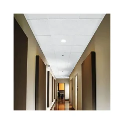 Armstrong ARMATUFF Lay-In Square Edge Ceiling Tile, 24" x 48", White, 8/Carton (BP860)