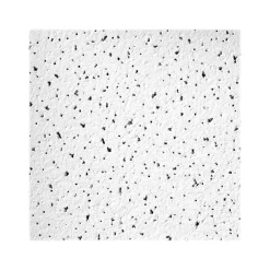 Armstrong FINE FISSURED High NRC Square Lay-In Edge Ceiling Tile, 24" x 24", White, 10/Carton (BP1754B)