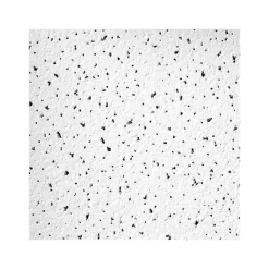 Armstrong FINE FISSURED Square Lay-In Edge Ceiling Tile, 24" x 24", White, 16/Carton (BP1728A)
