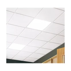 Armstrong GEORGIAN Total Acoustics Square Edge Ceiling Tile, 24" x 48", White, 8/Carton (BP795)