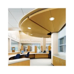 Armstrong MESA Square Lay-In Edge Ceiling Tile, 24" x 24", White, Dozen (BP680)