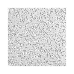 Armstrong RANDOM FISSURED Square Lay-In Edge Ceiling Tile, 24" x 48", White, 16/Carton (BP2911A)