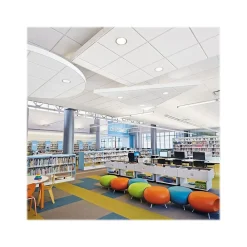 Armstrong ULTIMA Beveled Tegular Edge Ceiling Tile, 24" x 72", White, 6/Carton (BP1981)