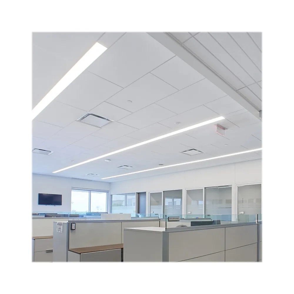 Armstrong ULTIMA Beveled Tegular Edge Ceiling Tile, 24" x 48", White, 6/Carton (BP1915A)