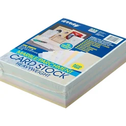 Card Stock*Array 65 lb. Cardstock Paper, 8.5" x 11", Assorted Colors, 250 Sheets/Pack (PAC101196)