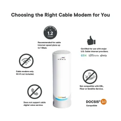 Best Arris SURFboard S33 Desktop DOCSIS 3.1 Cable Modem