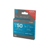 Staples|Arrow T50 Staples, 1/2" Leg Length, 1250 Staples/Box (091-50824)