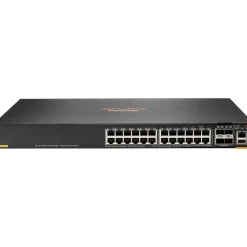 Best Aruba 6300F 24-Port Gigabit Ethernet Managed Switch, 10/100/1000 Mbps, Black (JL666A#ABA)