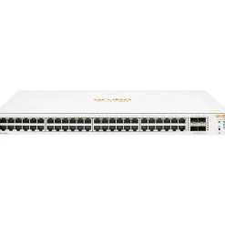 Aruba Instant On 1830 48-Port Gigabit Ethernet Managed Switch, 10/100/1000 Mbps, White (JL814A#ABA)