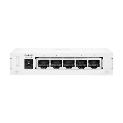 Discount Aruba Instant On 1430 5-Port Gigabit Ethernet Unmanaged Switch, White (R8R44A#ABA)