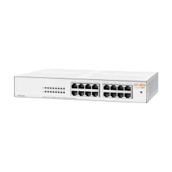 Discount Aruba Instant On 1430 16-Port Gigabit Ethernet Unmanaged Switch, White (R8R47A#ABA)