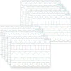 Dry Erase*Ashley Productions® Smart Poly® PosterMat Pals® Prewriting Tracing, 13" x 9.5", Pack of 10 (ASH97017)