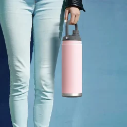 ASOBU Canyon Stainless Steel Vacuum Insulated Water Bottle, 50 oz., Pink (ADNATMF7P)