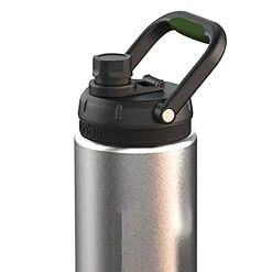 Canyon Water Bottle from Recycled Material, 50 oz., Silver (TMF7RC)<ASOBU New