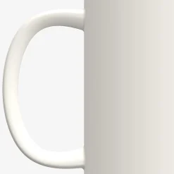 Ceramic Travel Mug with Cork Base, 12 oz., White (SM50W)<ASOBU Outlet