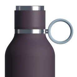 ASOBU Insulated Water Bottle with Removable Dog Bowl, 33 oz., Burgundy (NA-SDB1)