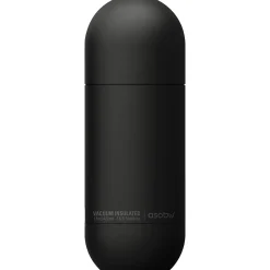 ASOBU Orb Stainless Steel Vacuum Insulated Water Bottle, 14 oz., Black (ADNASBV30BK)