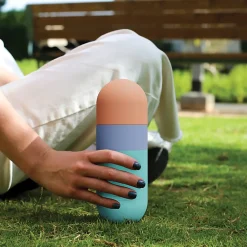 ASOBU Orb Stainless Steel Vacuum Insulated Water Bottle, 14 oz., Pastel Mint (ADNASBV30PM)