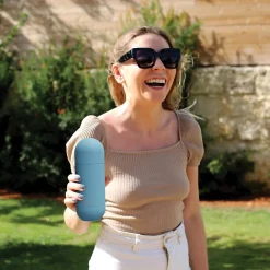 ASOBU Orb Water Bottle, 14 oz., Teal (SBV30)