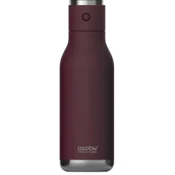 ASOBU Stainless Steel Vacuum Insulated Water Bottle, 17 oz., Purple (ADNANABT60BURG)