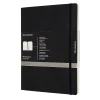 Notebooks|Assorted Publishers Professional Notebooks, 7.5" x 9.75", Narrow Ruled, 96 Sheets, Black (620831)