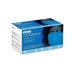 ASTM Level 3 3-ply Disposable Mask, Blue, 50/Box, 10 Boxes/Carton (PG4-1263CT/1273)<Pri-Med Online