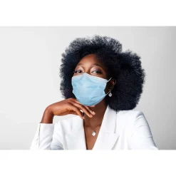 ASTM Level 3 3-ply Disposable Mask, Blue, 50/Box, 10 Boxes/Carton (PG4-1263CT/1273)<Pri-Med Online