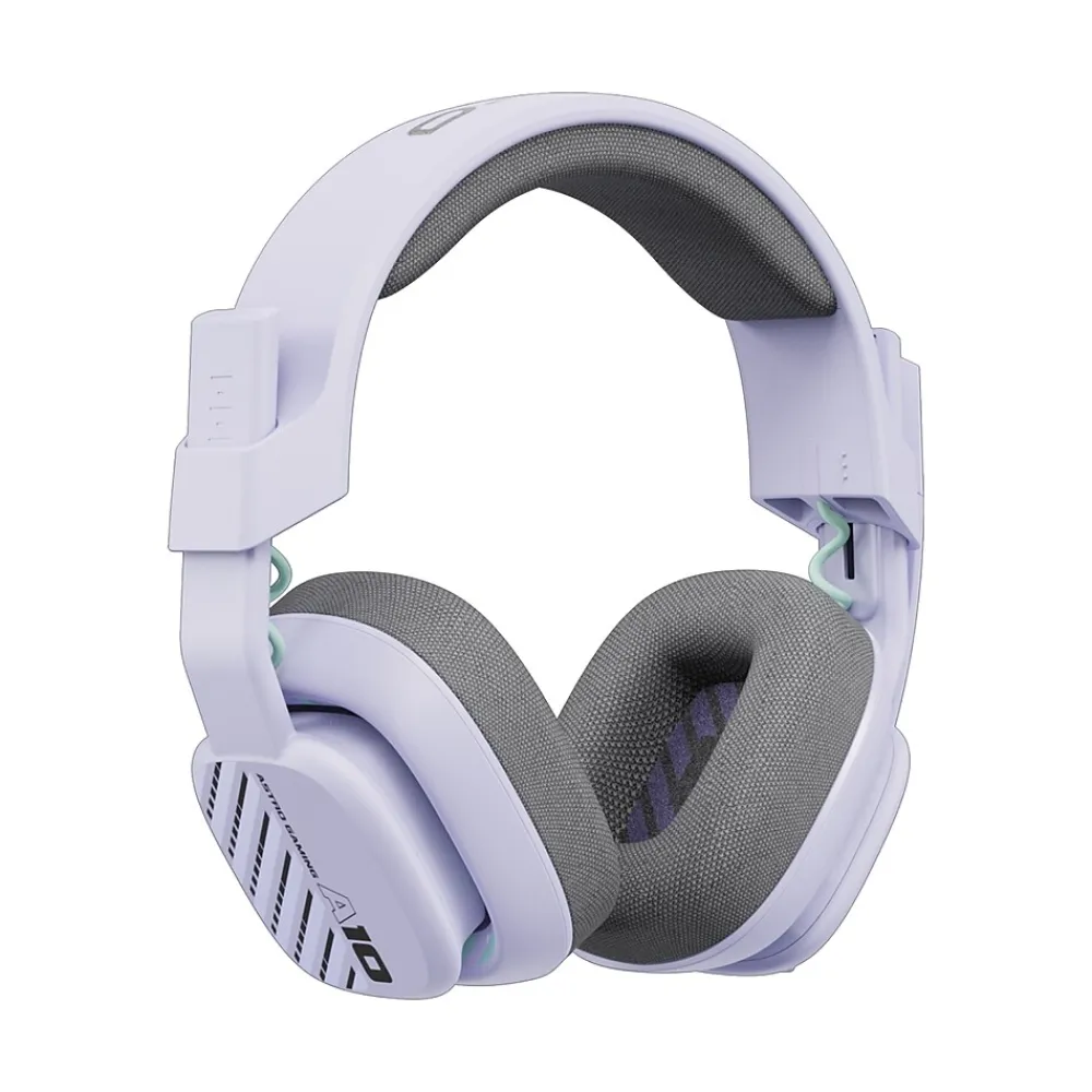 Clearance Logitech Astro A10 Gen 2 Stereo Over-the-Ear Gaming Headset, Lilac (939-002076)